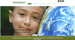Desktop Screenshot of greenworldrestoration.org
